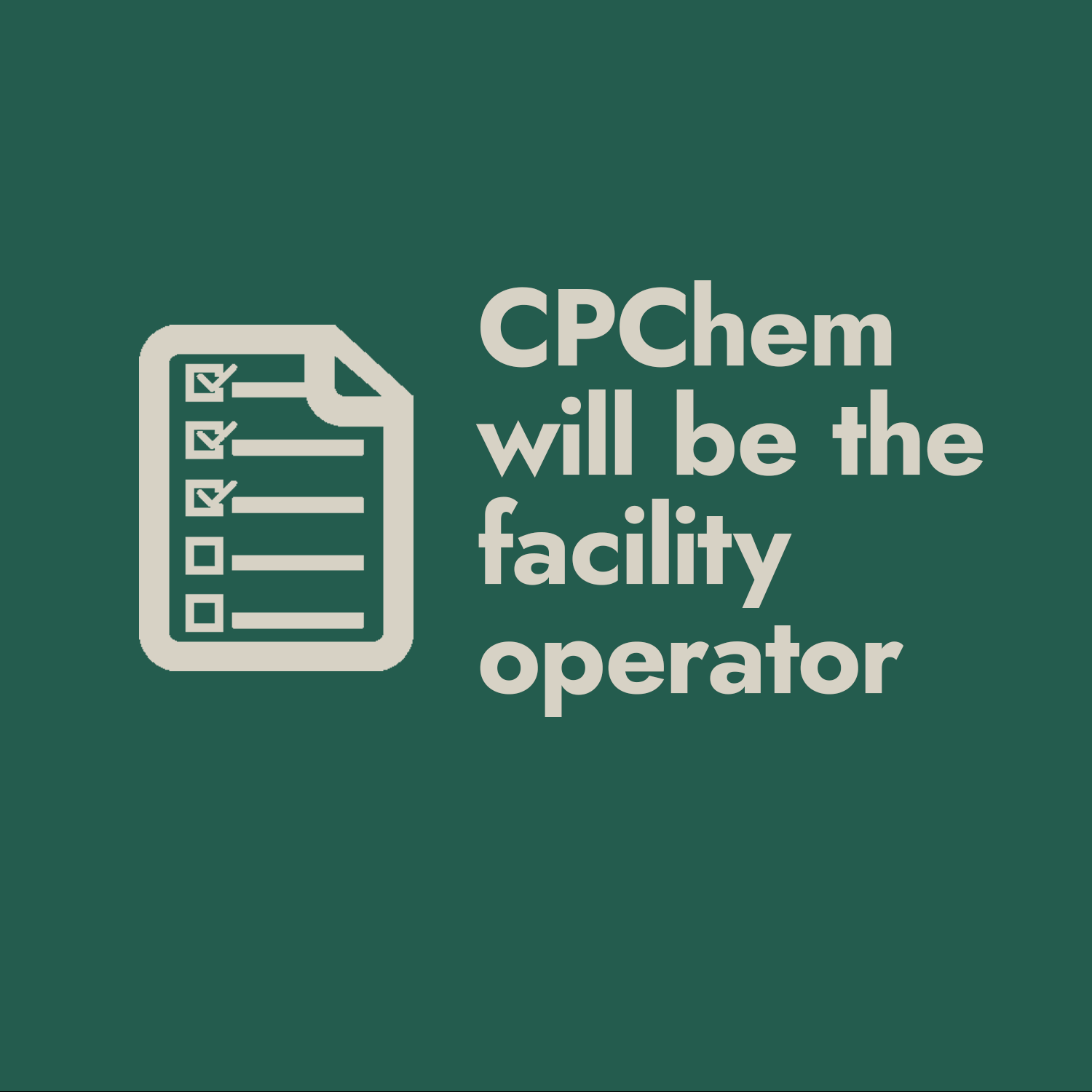 Project facts operator 